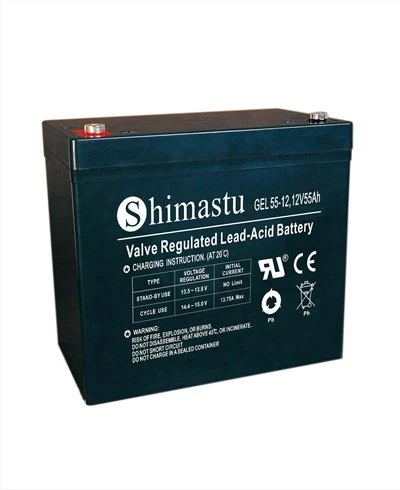 12V 55Ah GEL akkumulátor